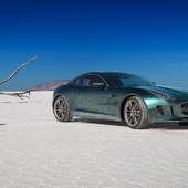 Salt Desert Jaguar F-Type