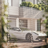 Ferrari car at home