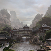 Chinese village