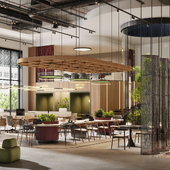 Modern sustainable office
