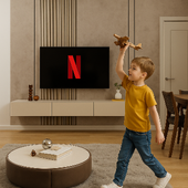HAPPY CHILDHOOD IN A COMFORTABLE ENVIRONMENT