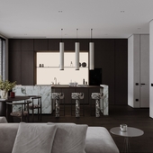 Kitchen- Living Room