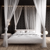 dark bedroom design