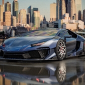 Lamborghini Huracan custom body kit hycade style