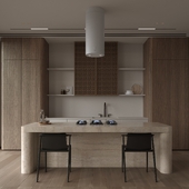 Modern kitchen studio