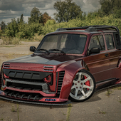 Lada NIVA 4x4 custom body kit