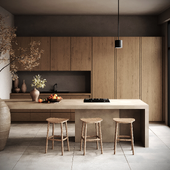 Villa interior design-kitchen