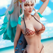 Pool Party Yamato - One Piece