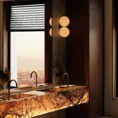 Bathroom interior | 3d visualization