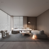 Minimalistic living room