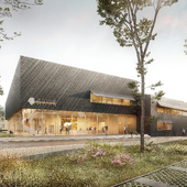 Gebäude für die Luisenburg-Festspiele in Wunsiedel