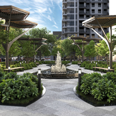 Modern Urban Recreation Area