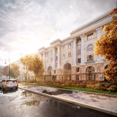 Реконструкция здания МВД
