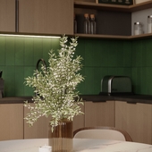 Kitchen interior render