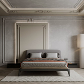 Neoclassic master bedrooom