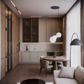 Визуализация квартиры в ЖК "Will Towers" г. Москва