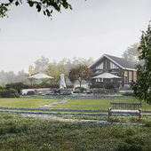 Утро в усадьбе