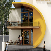 Moon cafe (сделано по референсу)