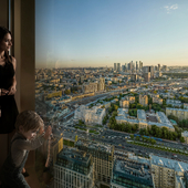 Тераса в ЖК SLAVA