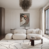 Modern Minimalist Living Room