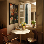 Солнечный день в Дармштадте. Виз по референсу