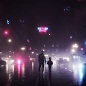 Дождь и неон