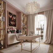 женский кабинет в английском доме