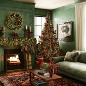 Рождественская гостинная