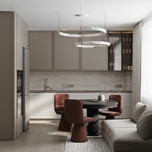 Небольшая кухня-гостия в ЖК «Династия», г.Ярославль