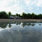 Luxury coastal villa