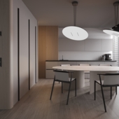 Кухня визуализация (сделано по референсу)