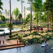 Коттеджный поселок в Ленинградской области