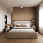 Master bedroom, visualisation
