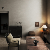 monk's cell (сделано по референсу)