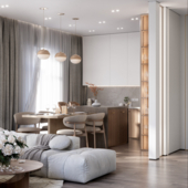 Одним солнечным днём в одной из гостиных…