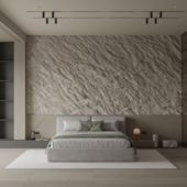 Modern master bedroom