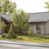 Проект «ECOSPHERE» | Современный одноэтажный жилой дом