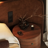 Дом у леса. Мастер спальня.