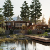 Визуализация премиального дома