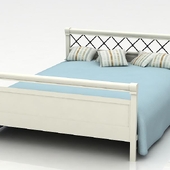 Кровать "Белая классика" от компании Mr.Doors