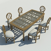 стол со стульями