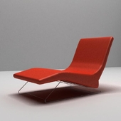 red armchair