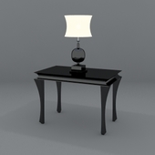 Bedside table and lamp Zante Cigno Smania company