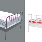 Ikea Детская раздвижная кровать МИННЕН