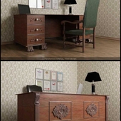 Письменный стол и стул Bezzicherri
