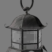 подвесной японский фонарь