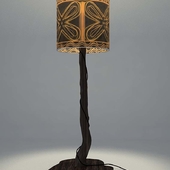 African lamp