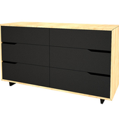 Chest of 6 drawers from IKEA series "M?ndal?"