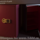 Safety deposit box ask-67t el gold