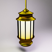 Лампа подвесная в гавайском стиле